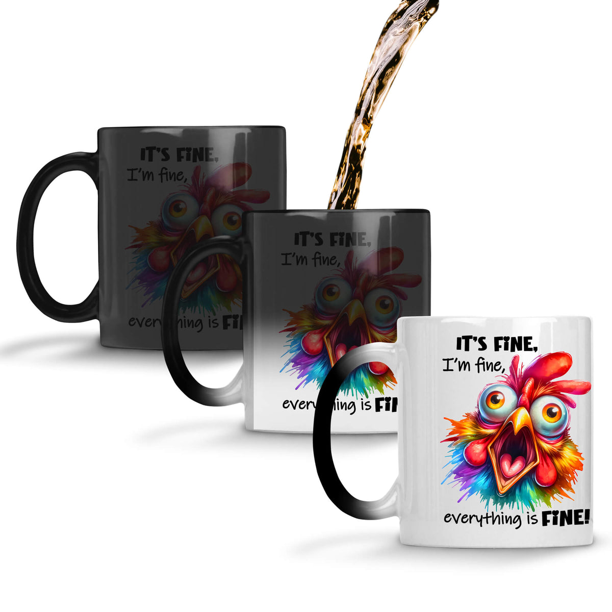 Everything is Fine Coffee Mug Magic