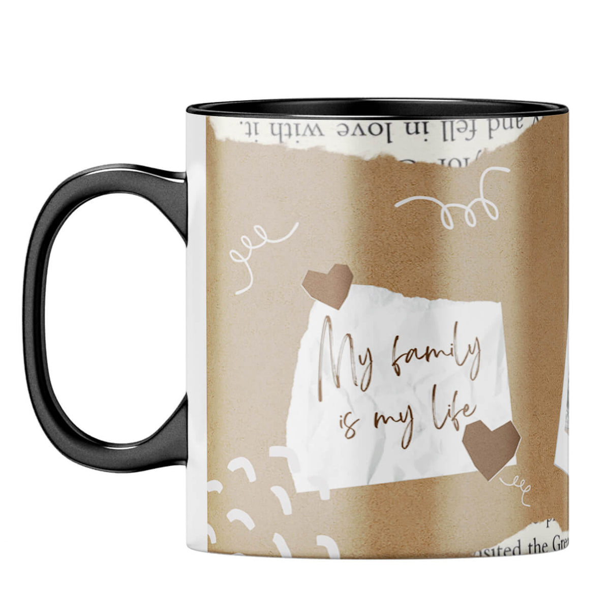 Family Is Life Coffee MugF-Black