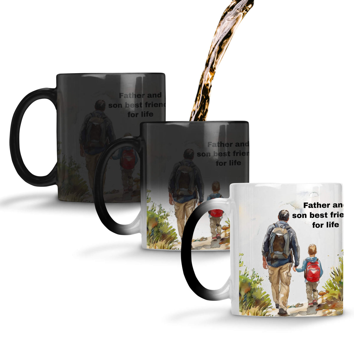 Father and Son Best Friends Coffee Mug Magic