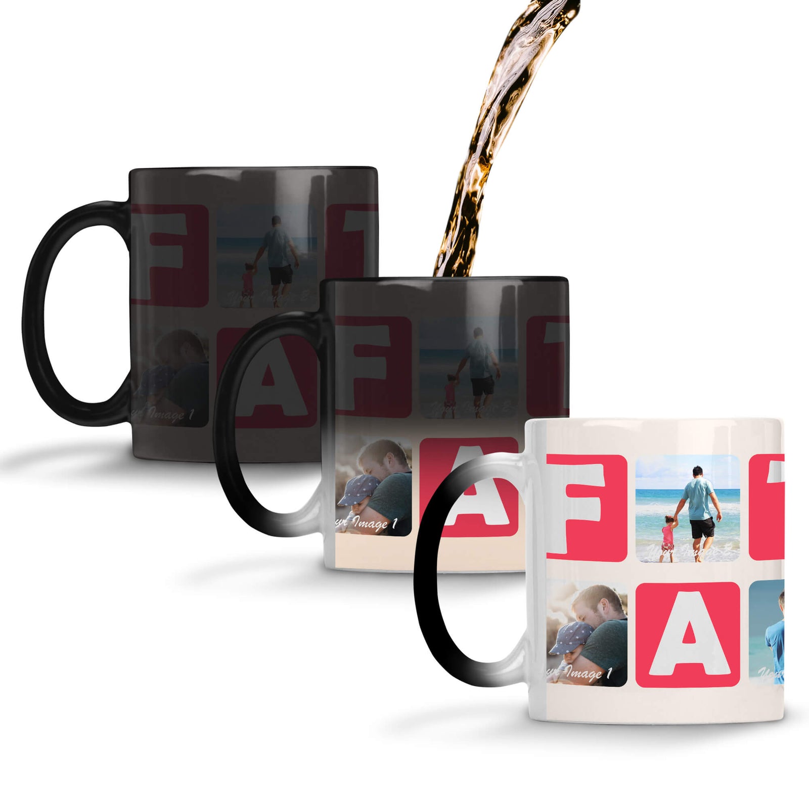 Father Collage Coffee Mug Magic