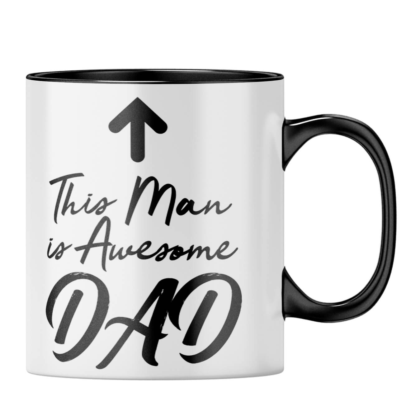 Awesome Dad Coffee MugB-Black