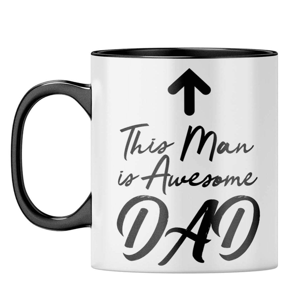 Awesome Dad Coffee Mug Black