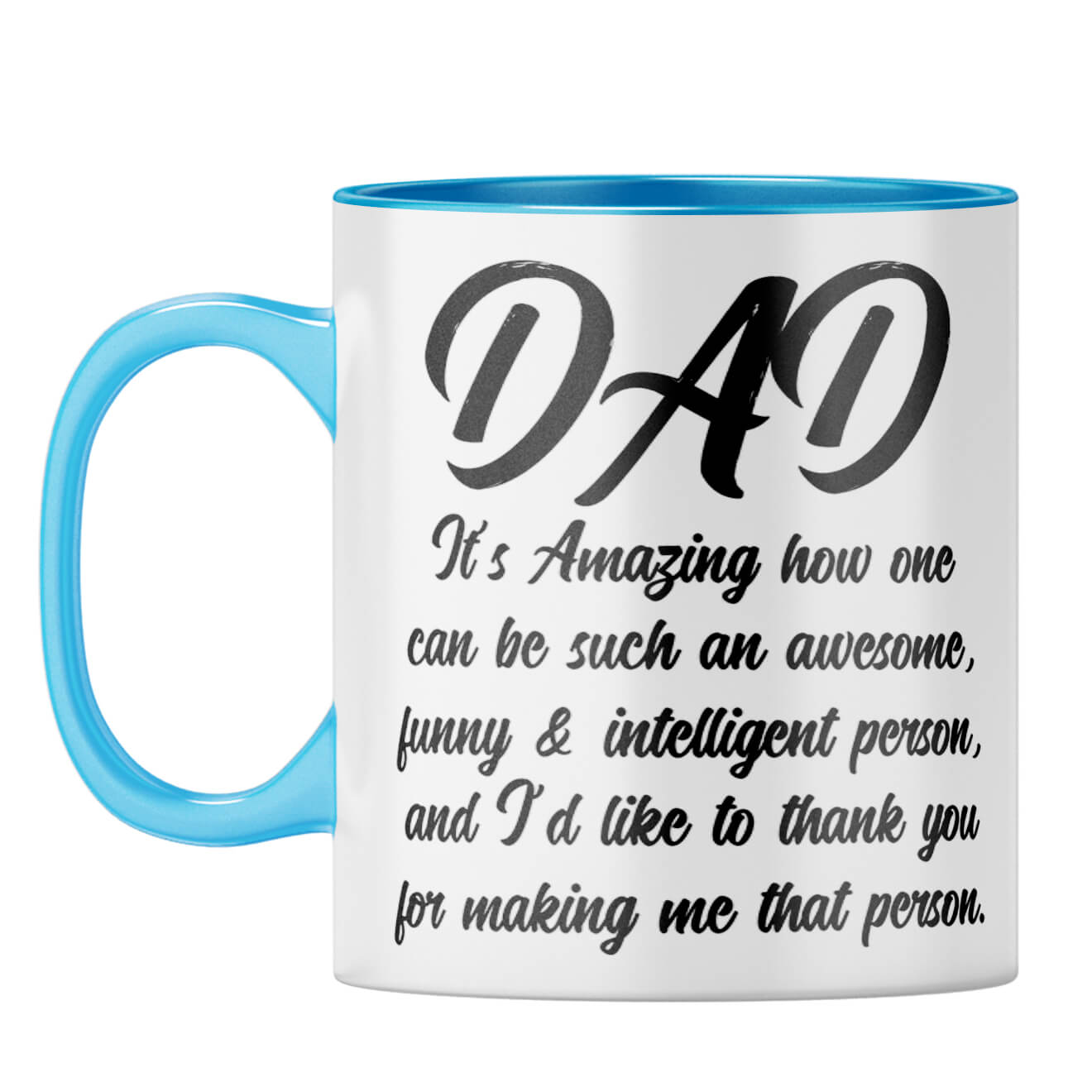 Dad Thank You Coffee Mug