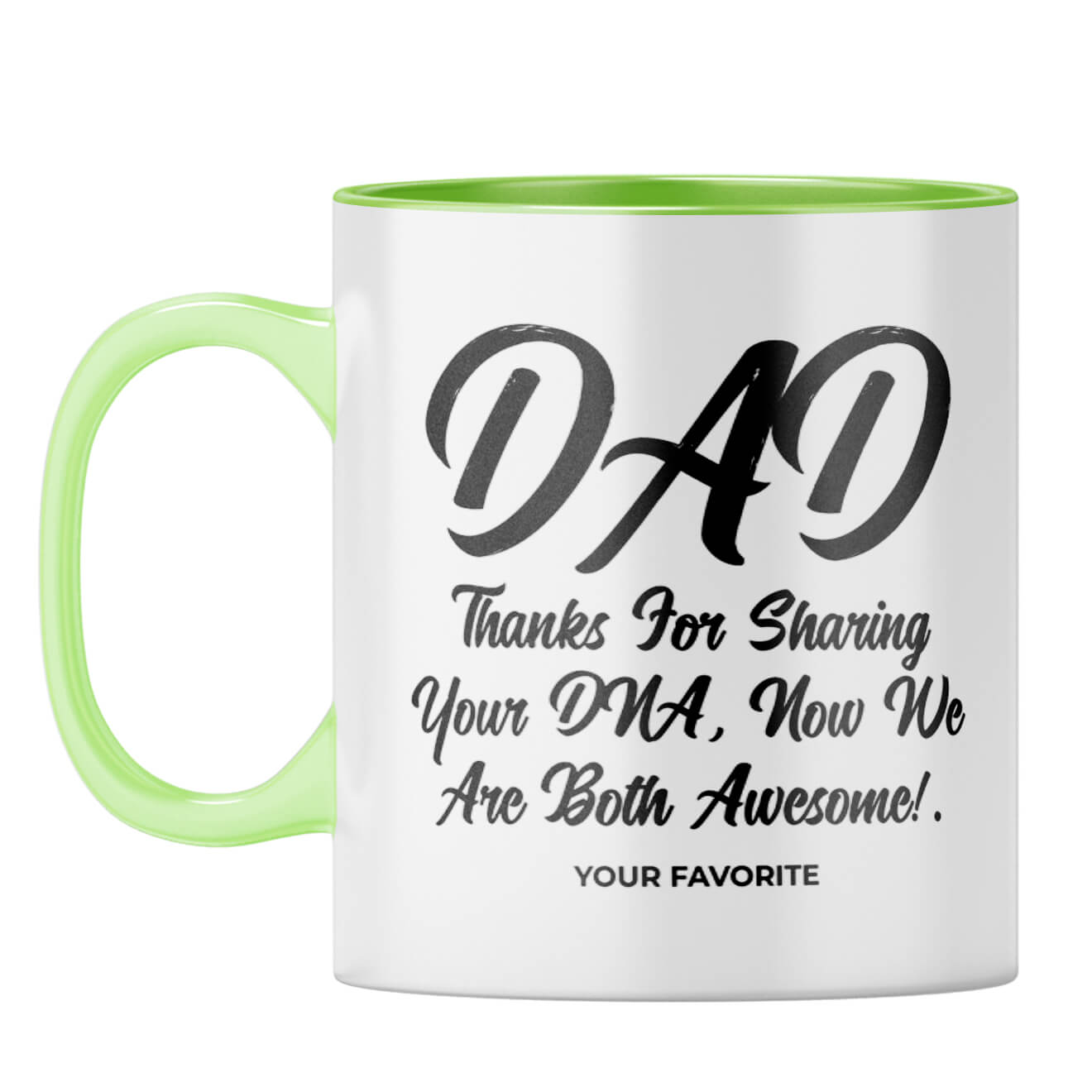 Dad Thanks for Sharing DNA Coffee Mug