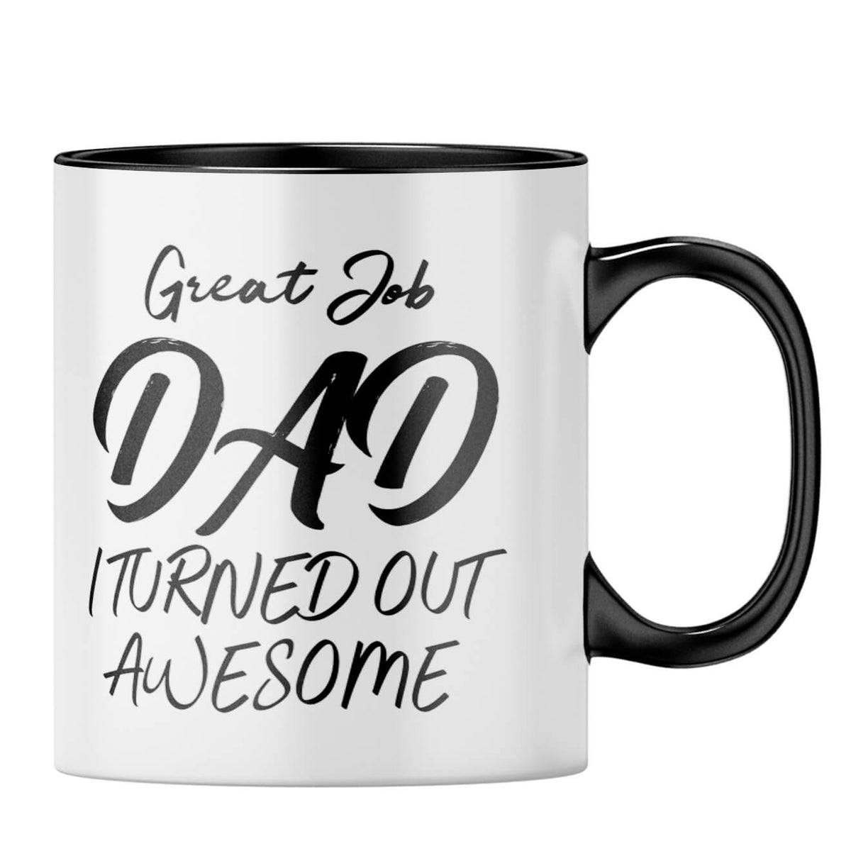 Great Job Dad Coffee MugB-Black