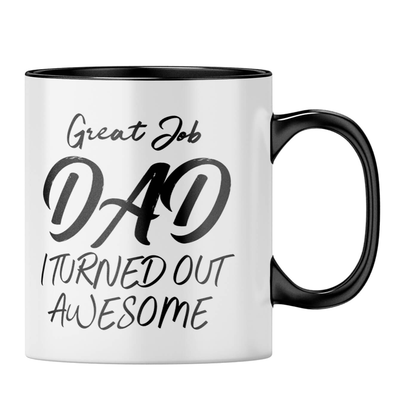 Great Job Dad Coffee MugB-Black