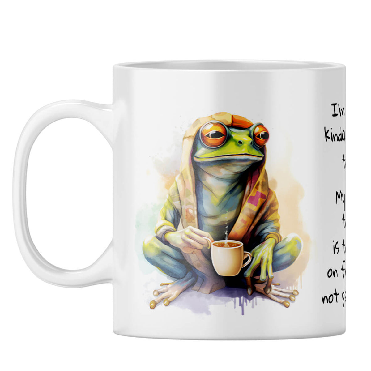 Focus on Progress Coffee Mug White