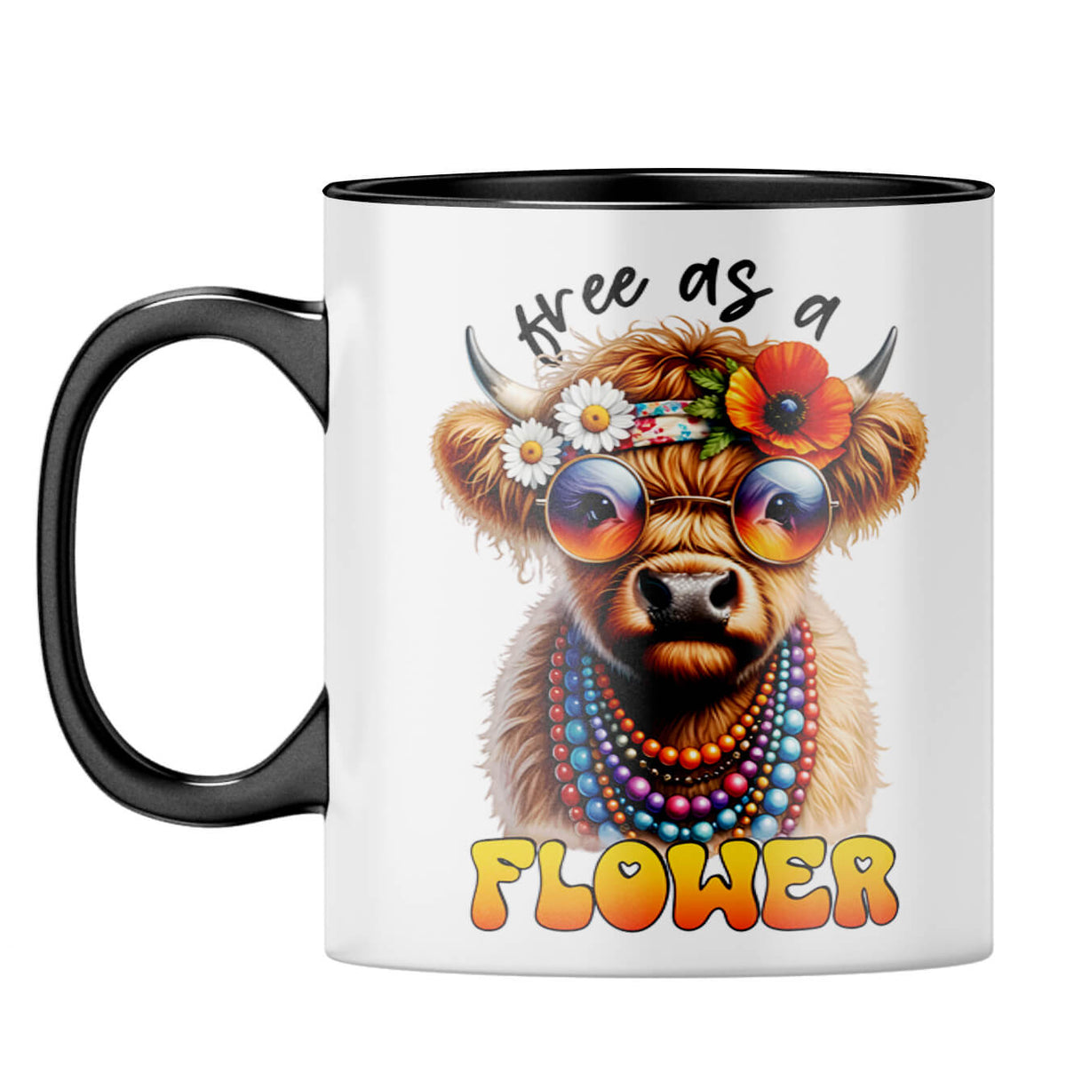 Free As A Flower Coffee Mug