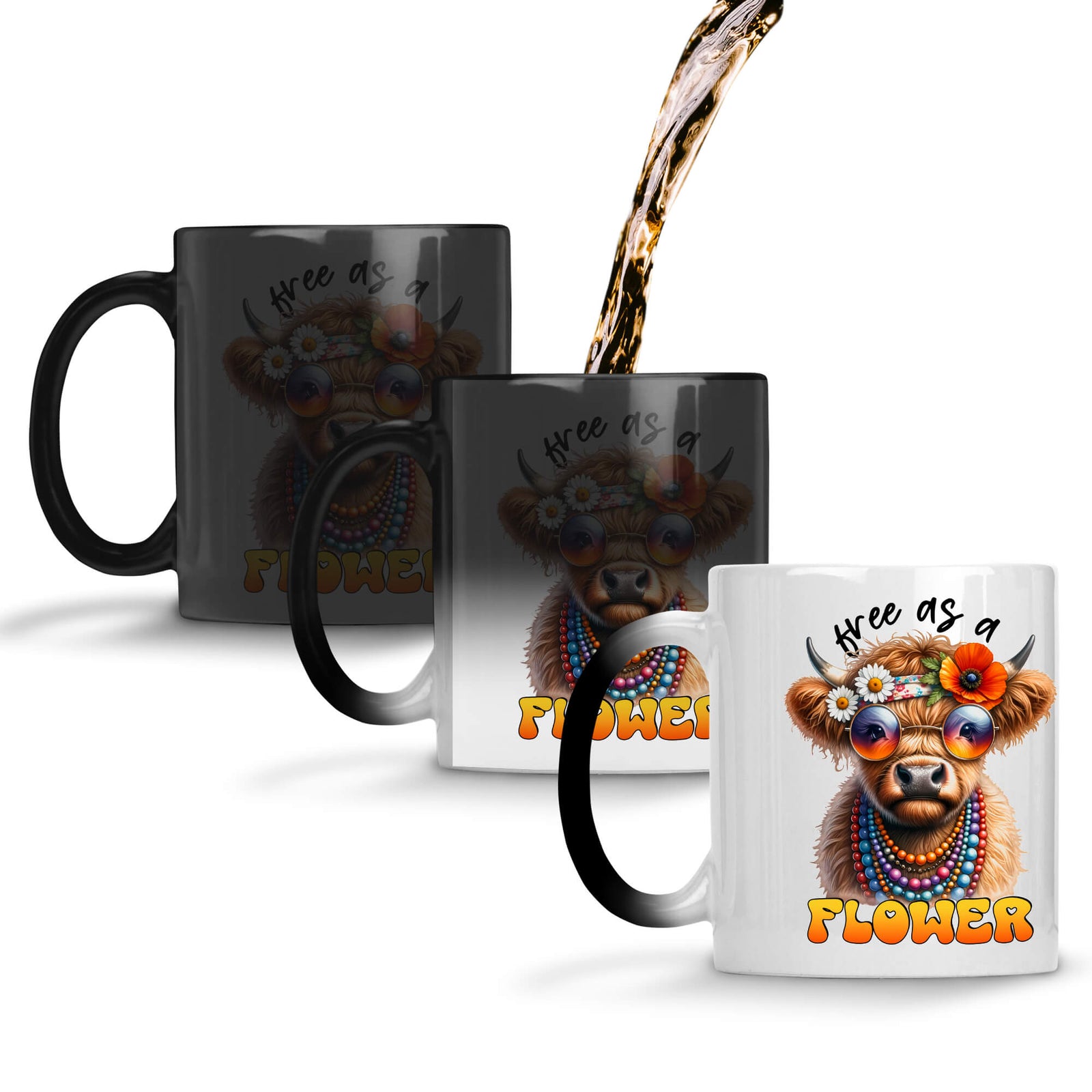 Free As A Flower Coffee Mug Magic