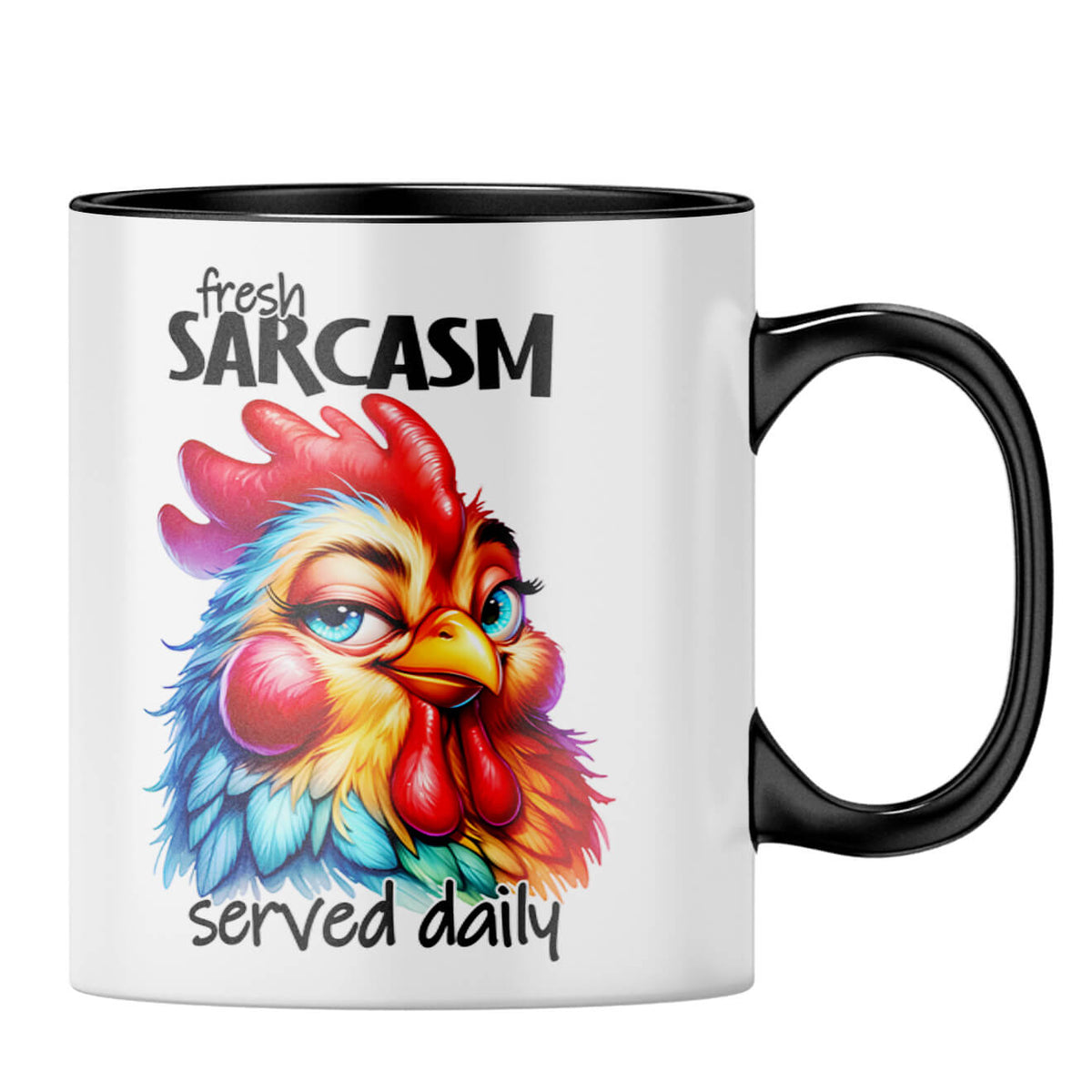 Fresh Sarcasm Served Daily Coffee MugB-Black