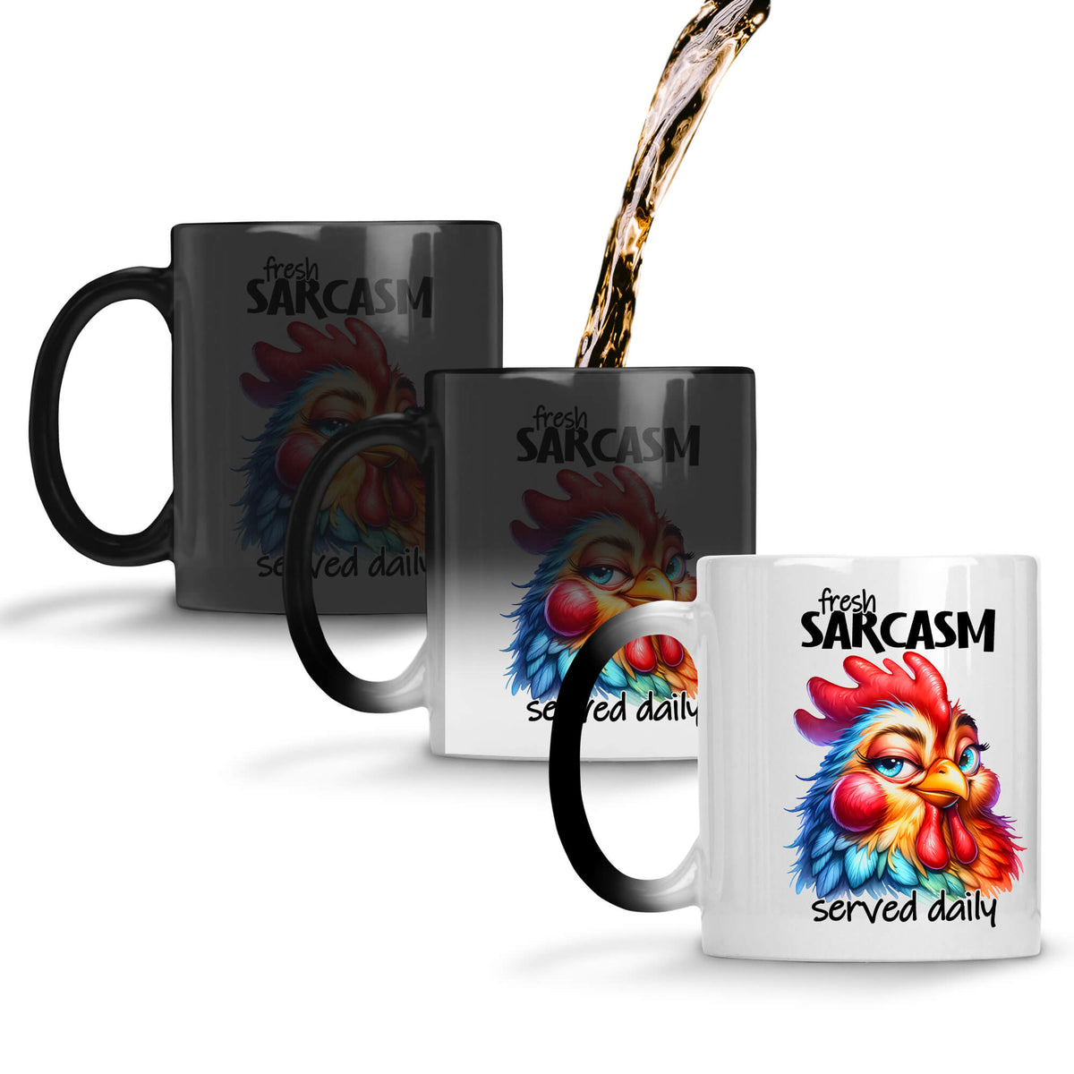 Fresh Sarcasm Served Daily Coffee Mug Magic