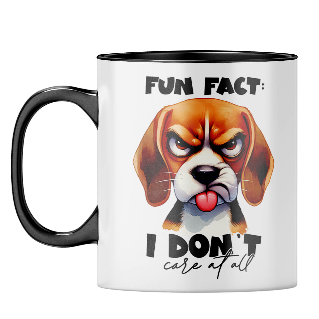 Fun fact Coffee Mug Black