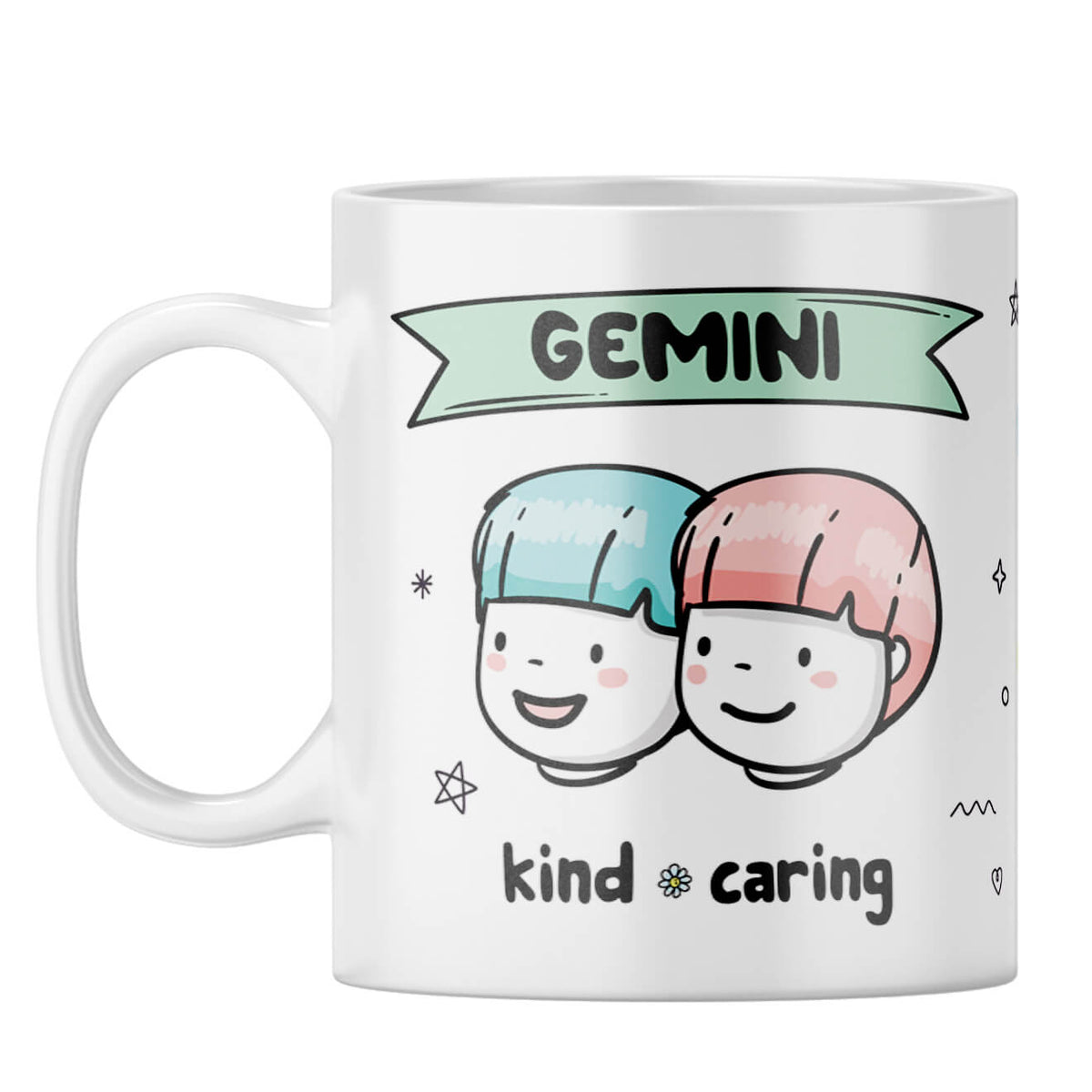 Gemini Coffee Mug White