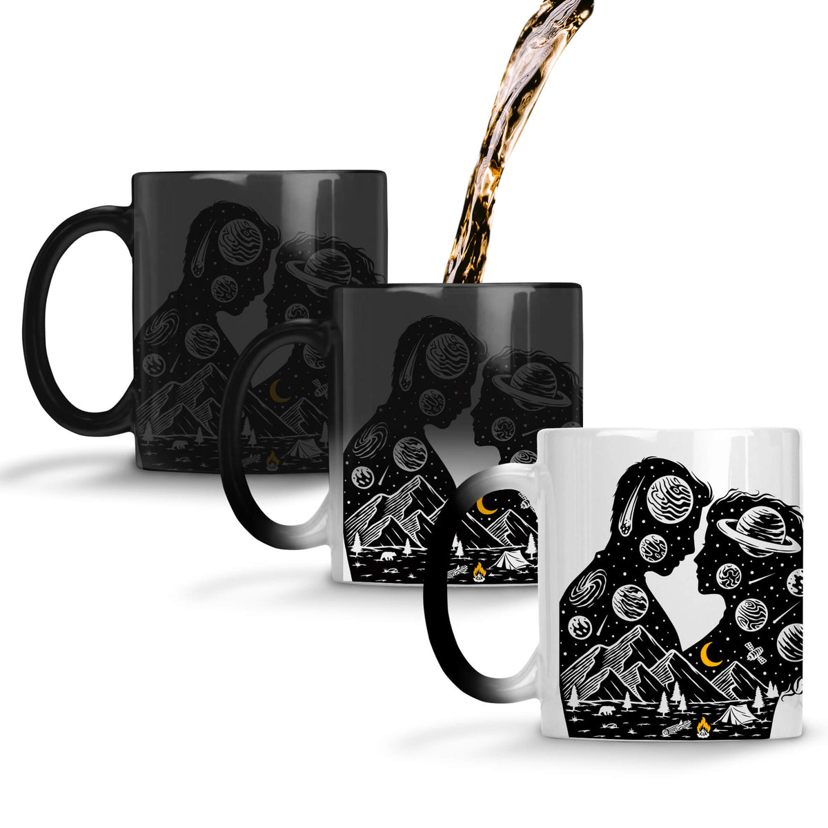 Gift for Aventurous Couples Coffee Mug Magic