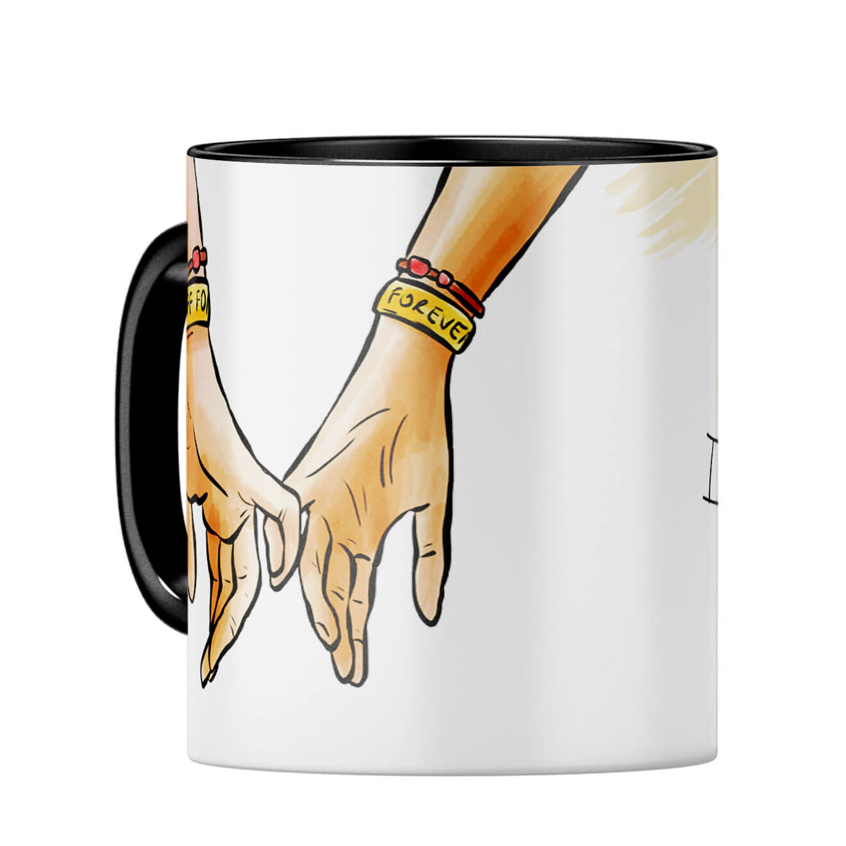 Gift for Best Friend Coffee Mug Black