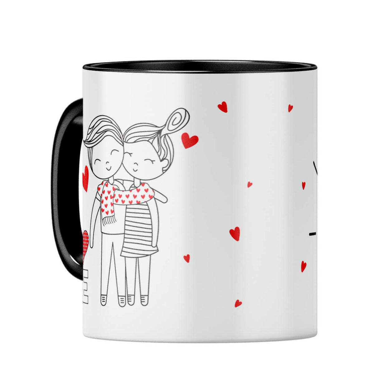 Gift for Boy Friend Coffee MugC-Black
