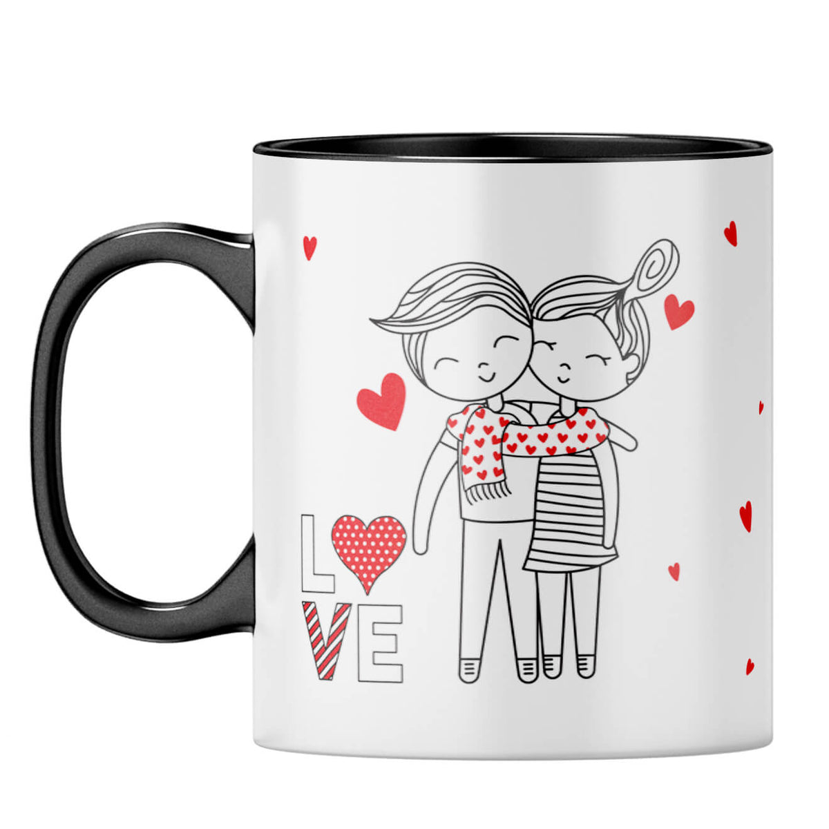 Gift for Boy Friend Coffee Mug Black