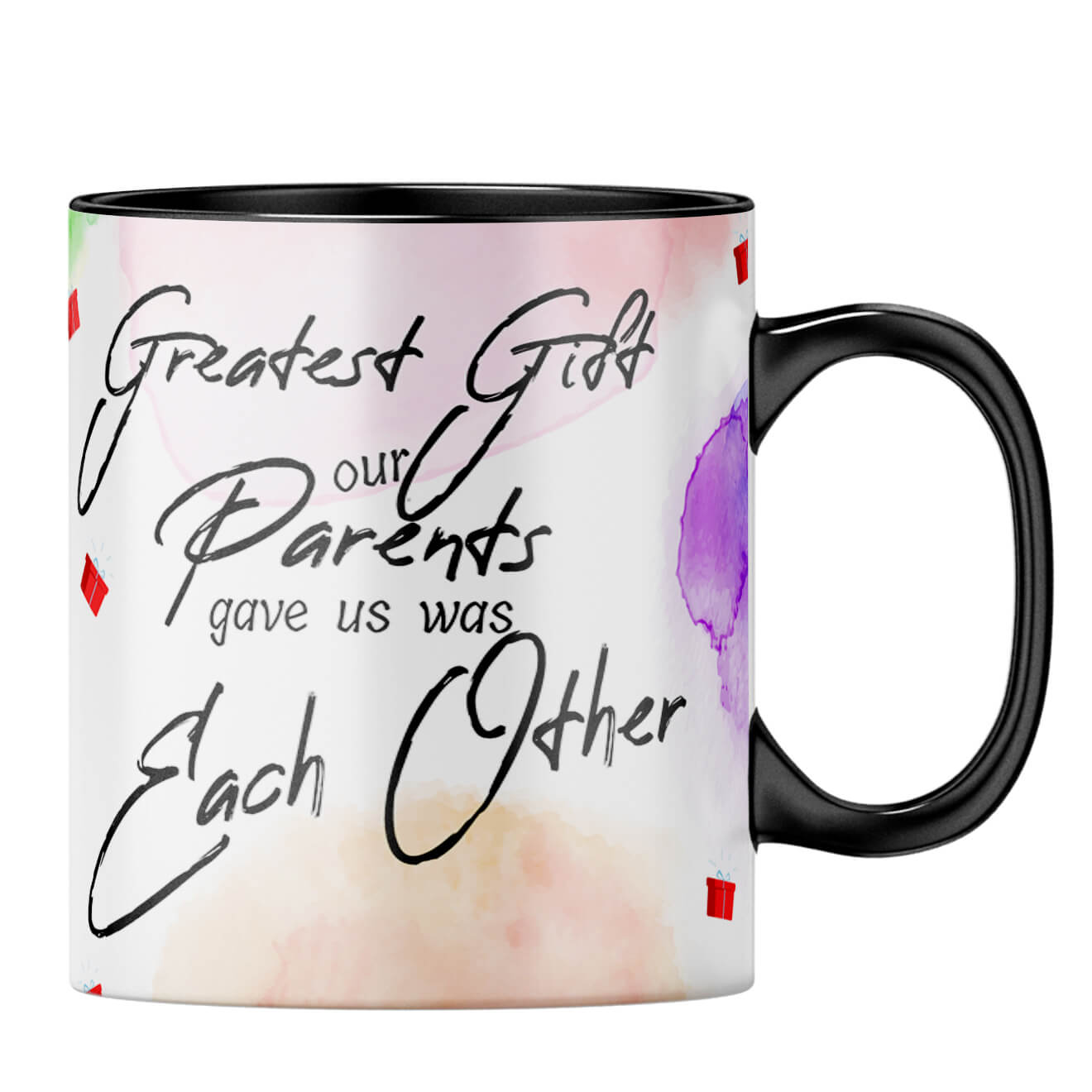 Gift for Brother Sister Coffee MugB-Black