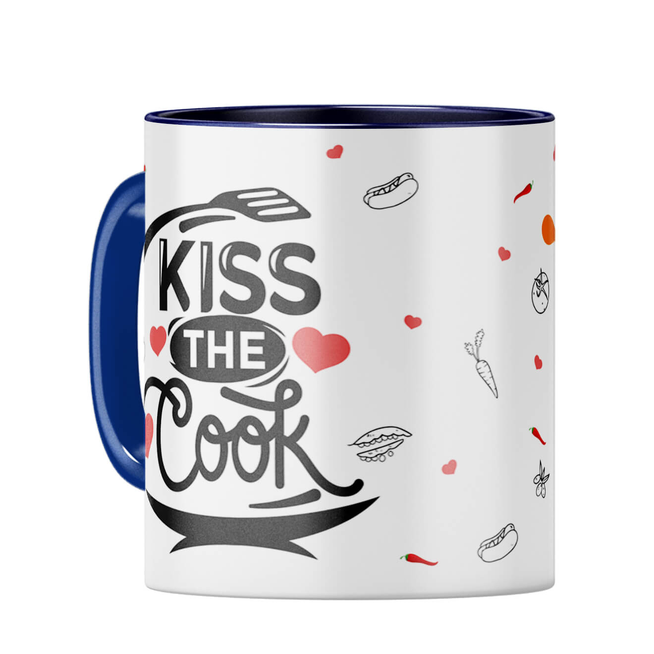 Gift for Cooking Lovers Coffee Mug Dark Blue