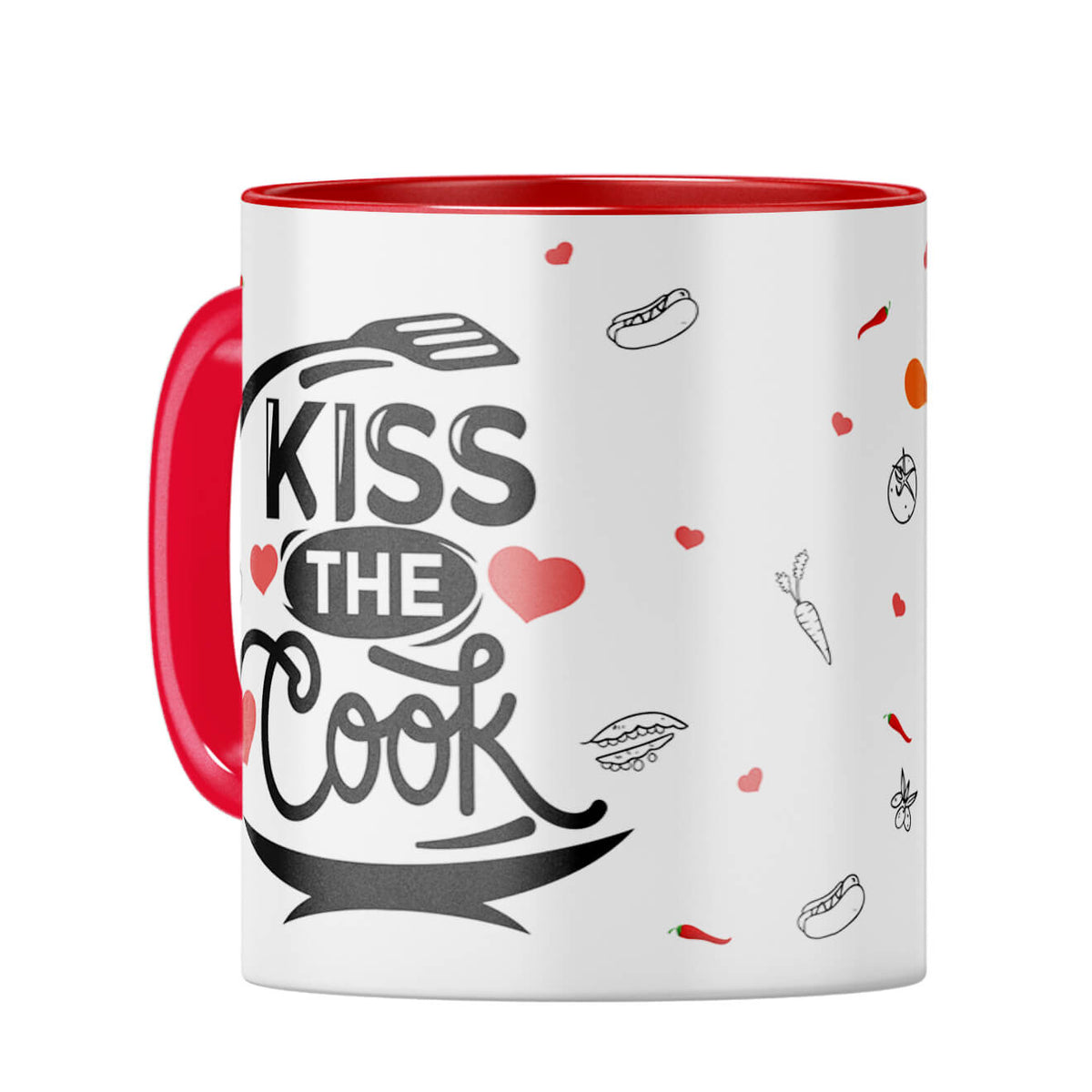 Gift for Cooking Lovers Coffee Mug Red