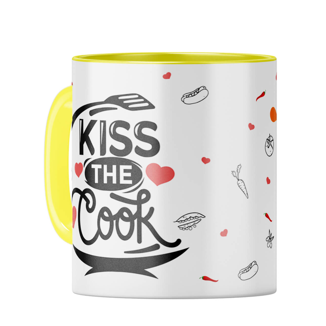 Gift for Cooking Lovers Coffee Mug Yellow