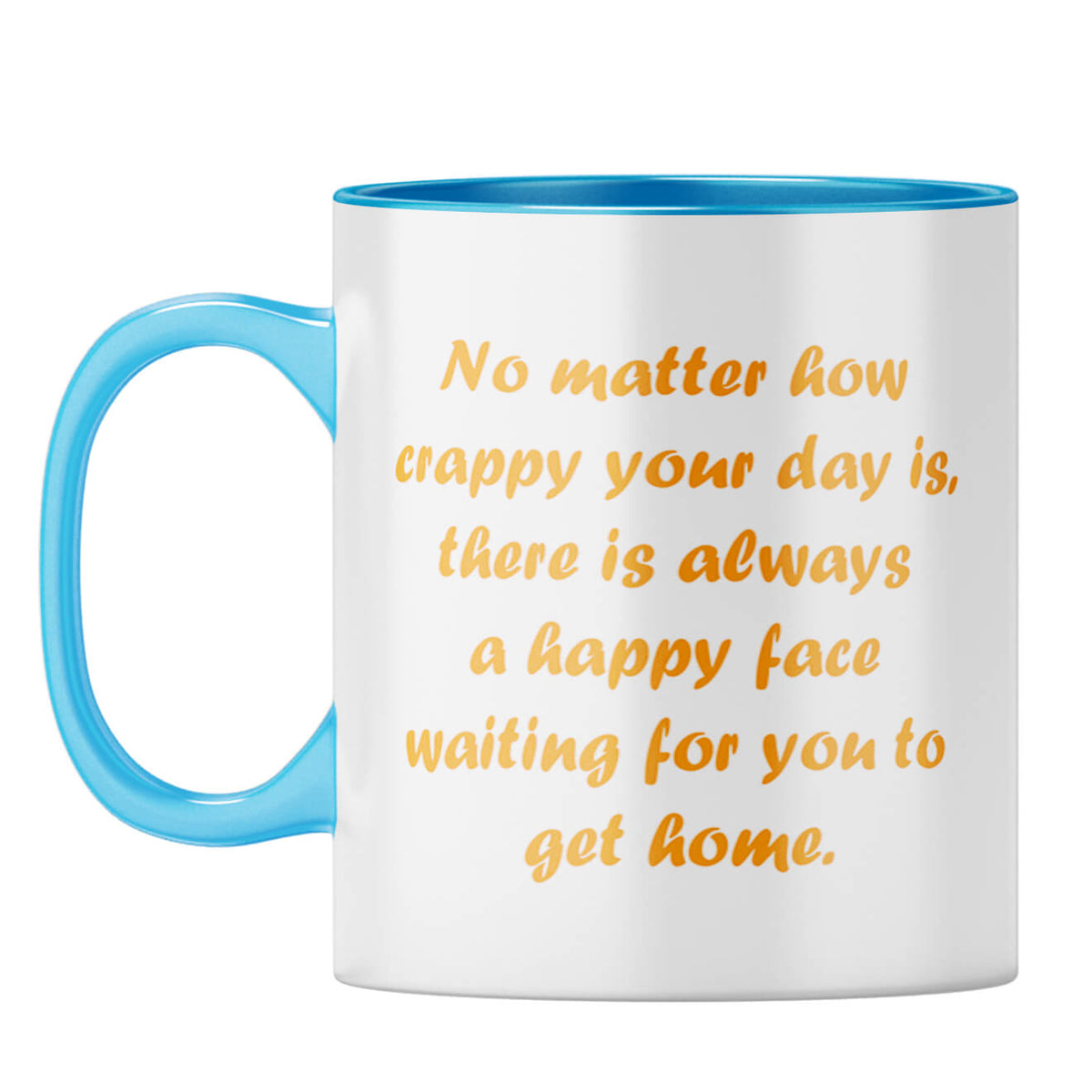 Gift for Dog Lovers Coffee Mug Light Blue
