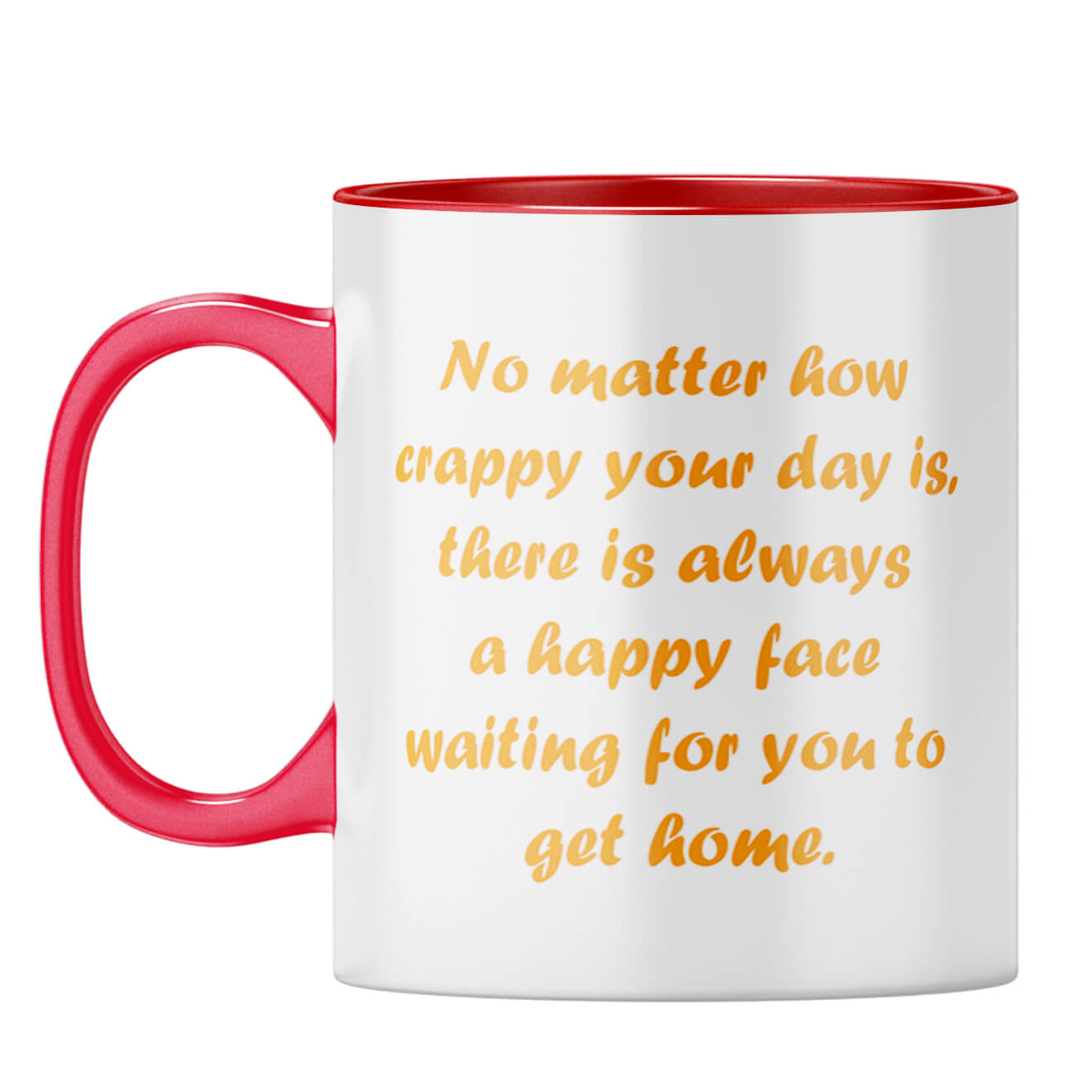 Gift for Dog Lovers Coffee Mug Red