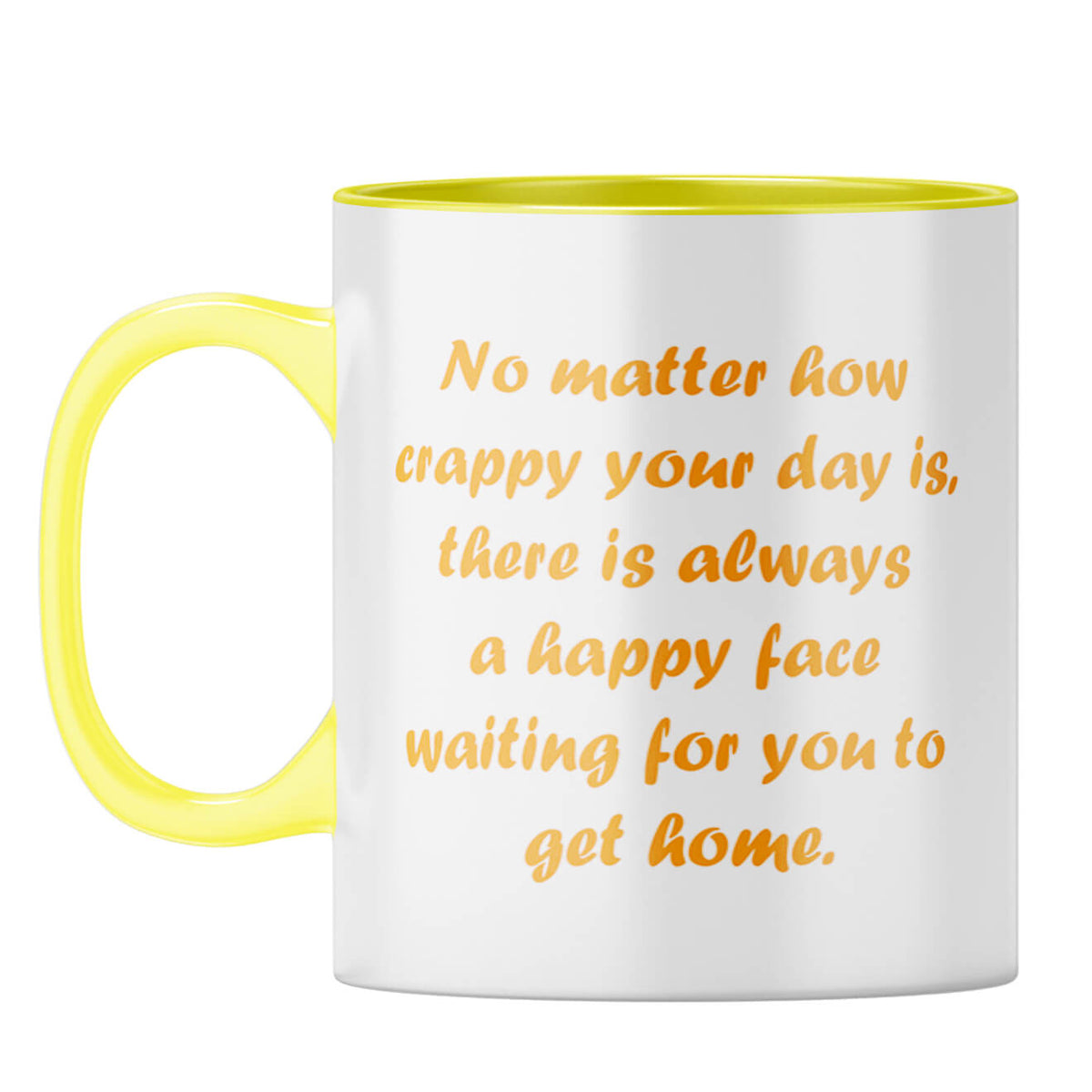 Gift for Dog Lovers Coffee Mug Yellow