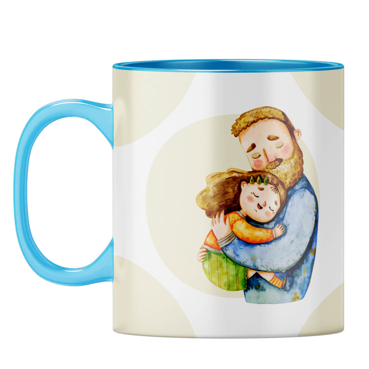 Gift for Father's Day Coffee Mug Light Blue