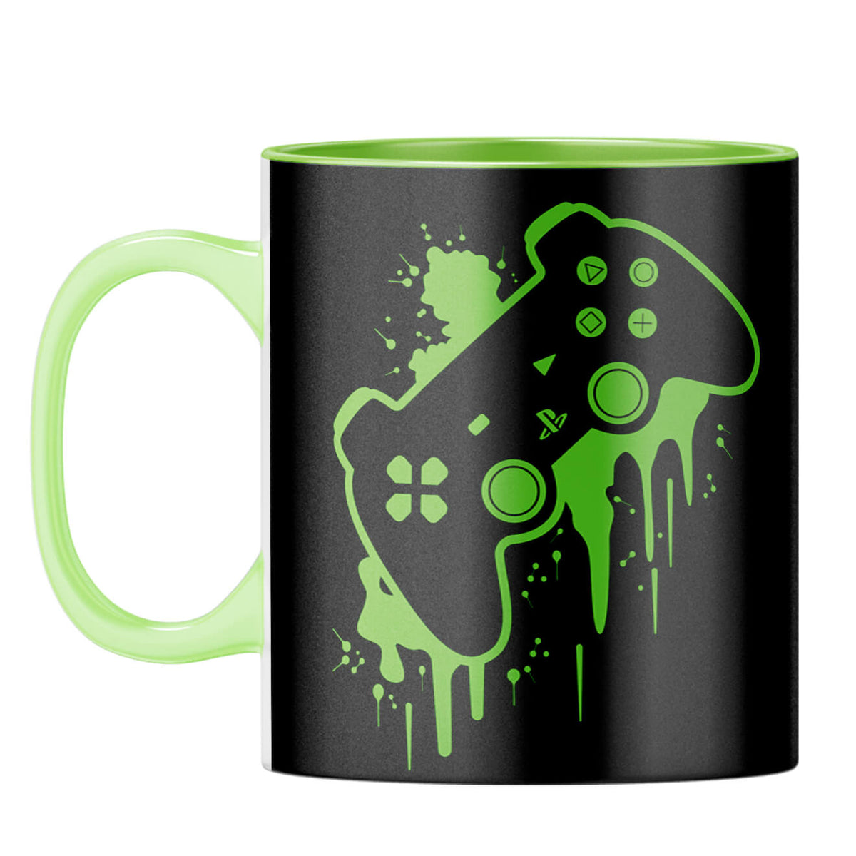 Gift for Game Lovers Coffee Mug Light Green