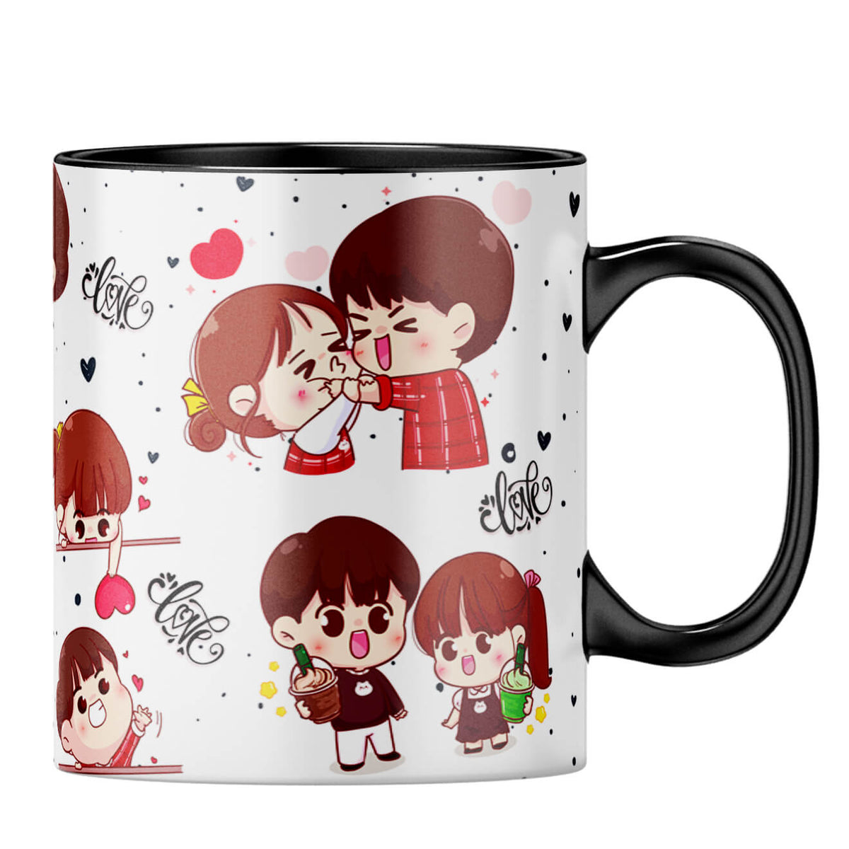 Gift for Girl Friend Coffee MugB-Black