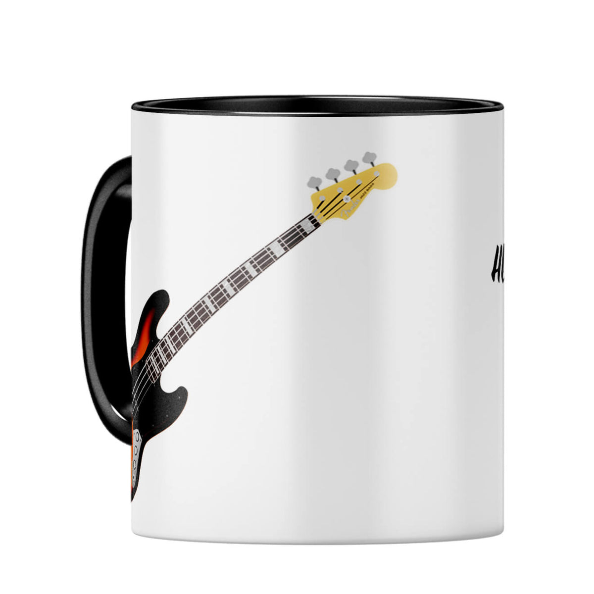 Gift for Guitar Lover Coffee MugC-Black