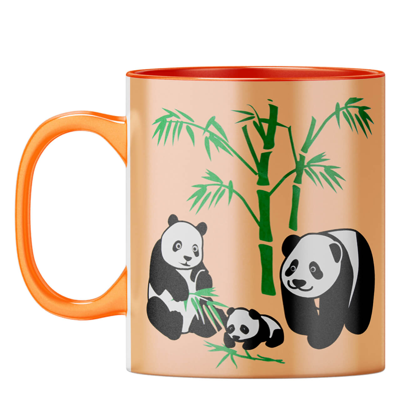 Gift for Lazy Friend Coffee Mug Orange