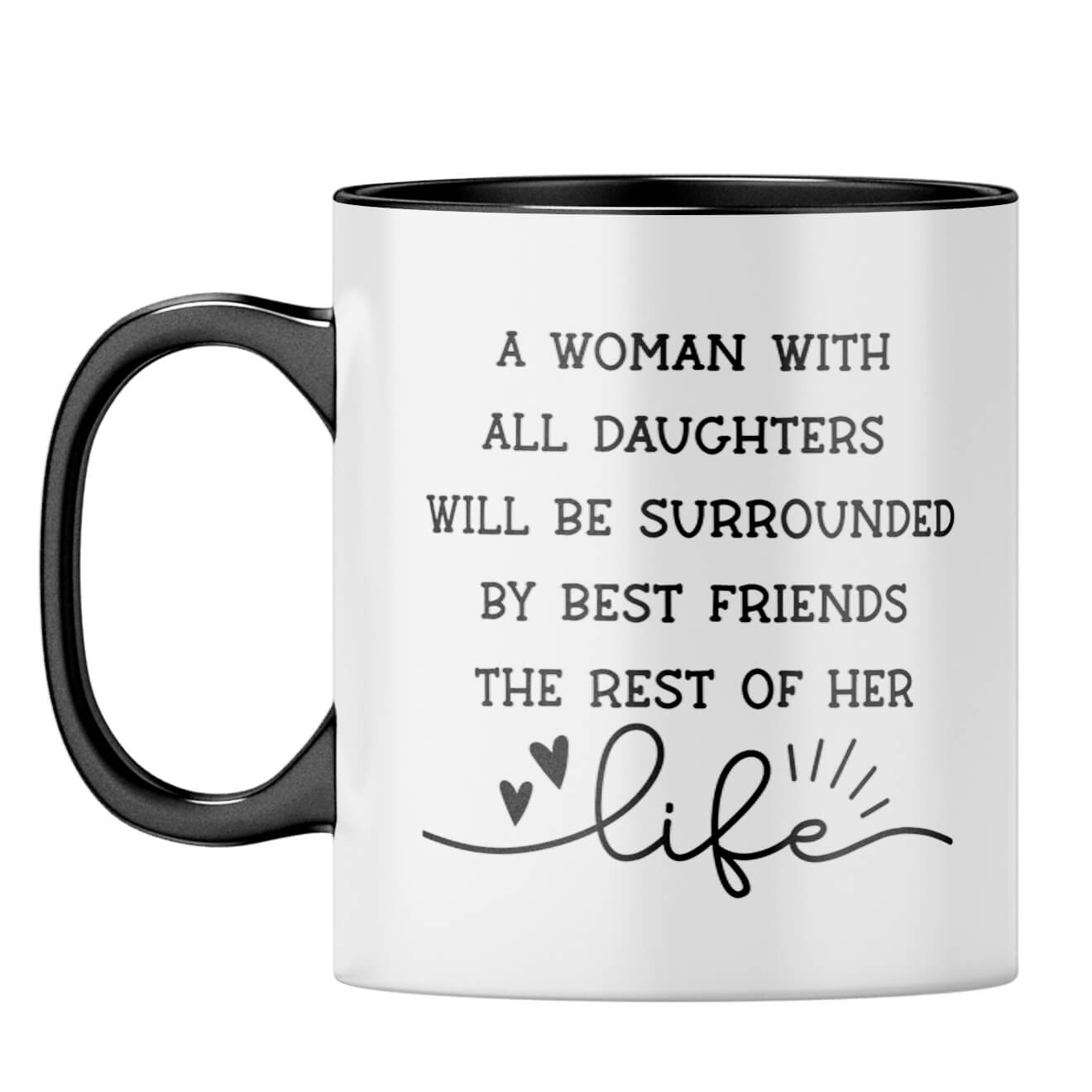 Gift For Mom Birthday Coffee Mug Black