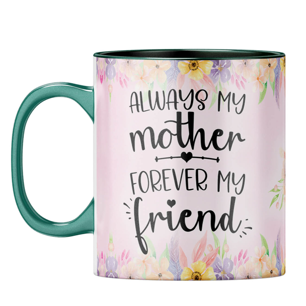 Gift For Mom Coffee Mug Dark Green
