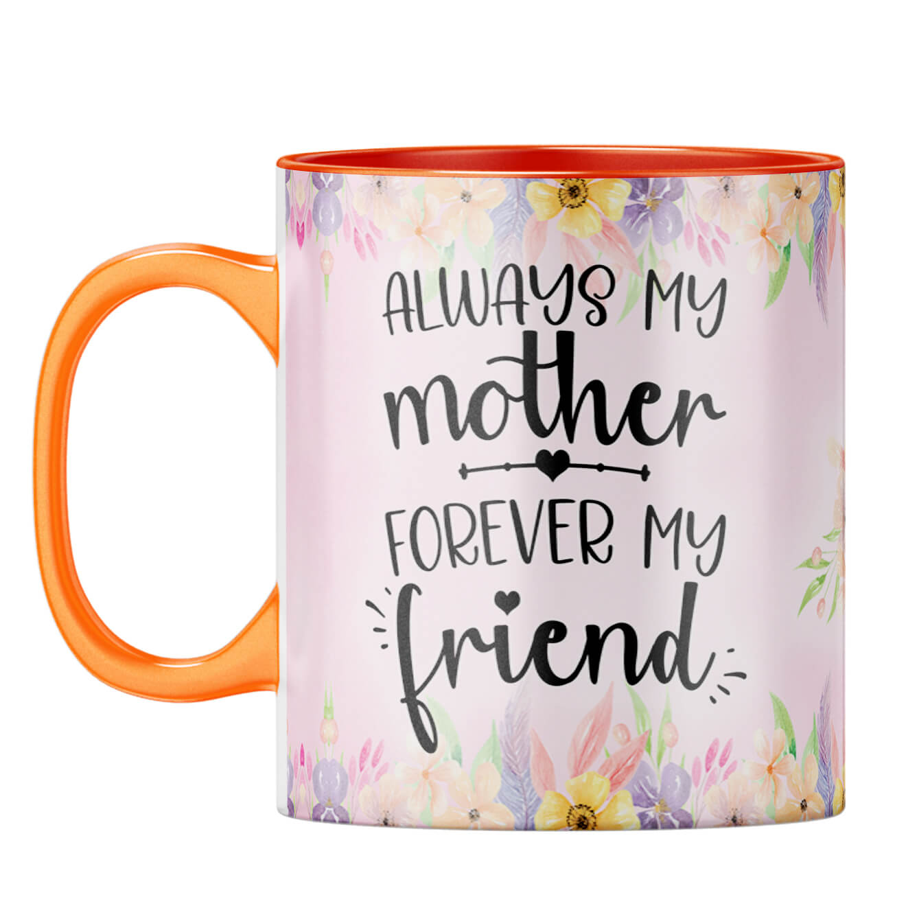 Gift For Mom Coffee Mug Orange