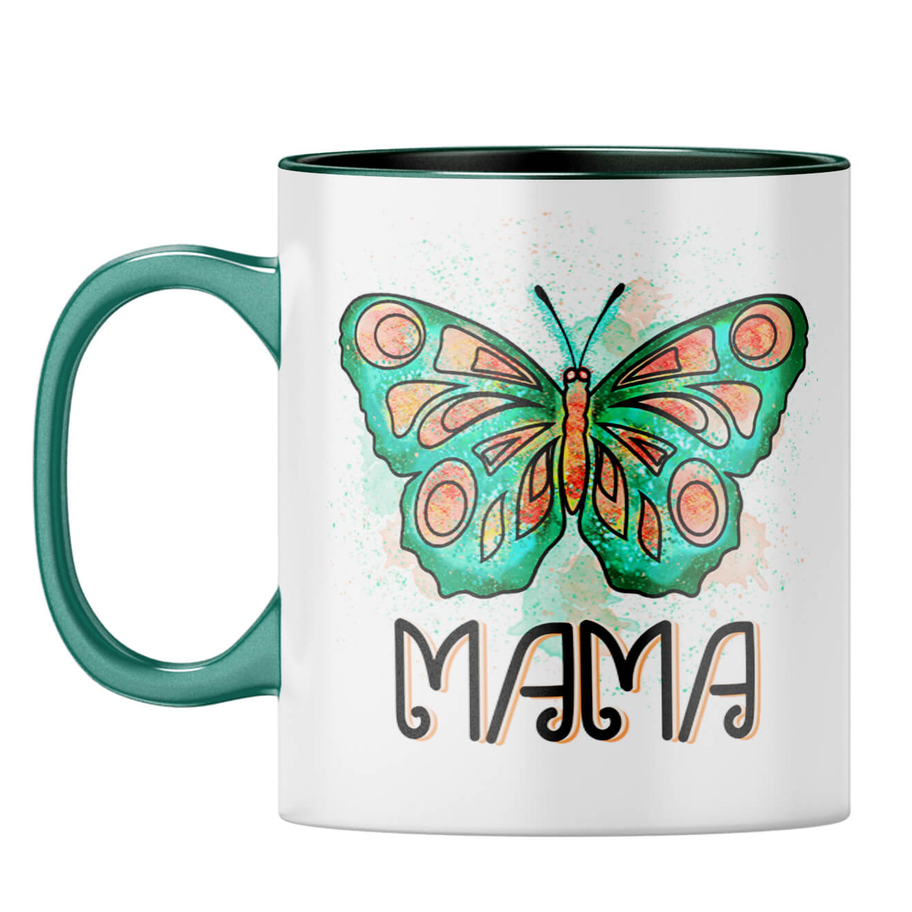 Gift For Mom Mothers Day Coffee Mug Dark Green