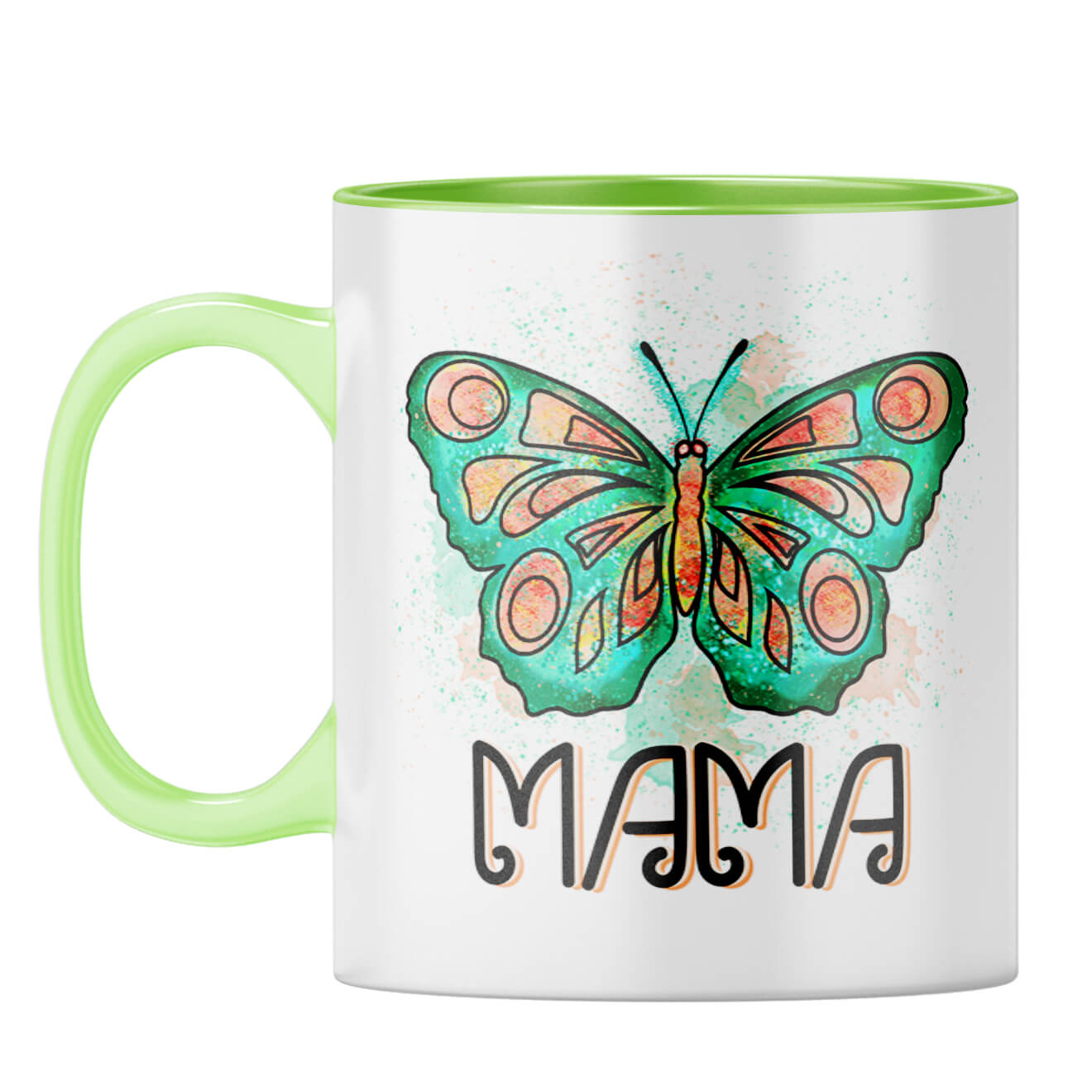 Gift For Mom Mothers Day Coffee Mug Light Green