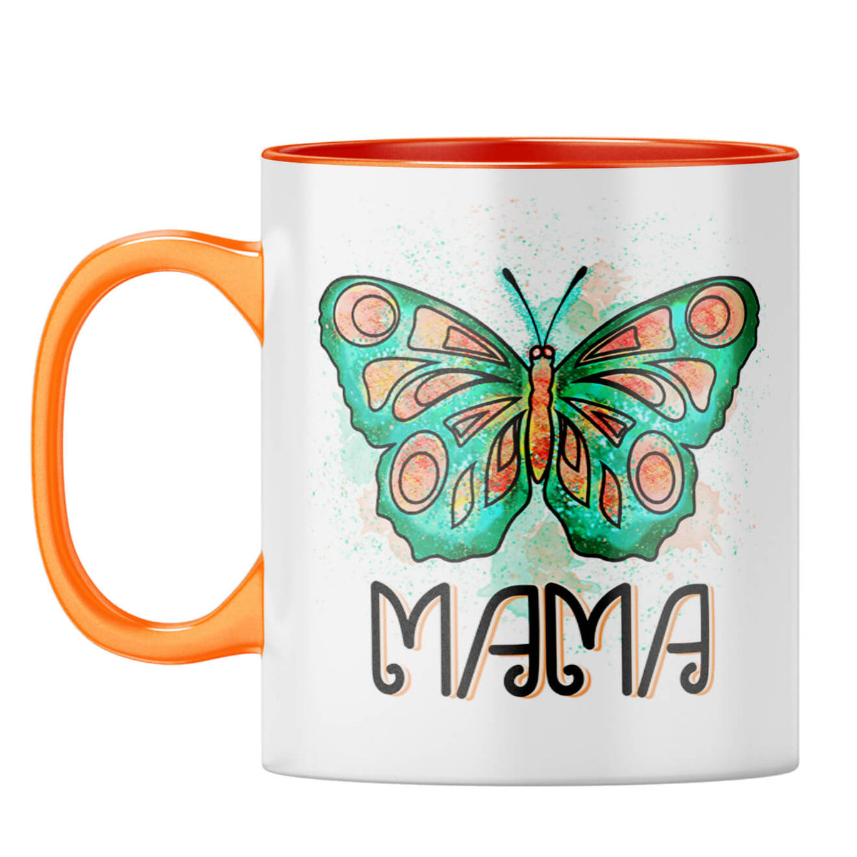 Gift For Mom Mothers Day Coffee Mug Orange