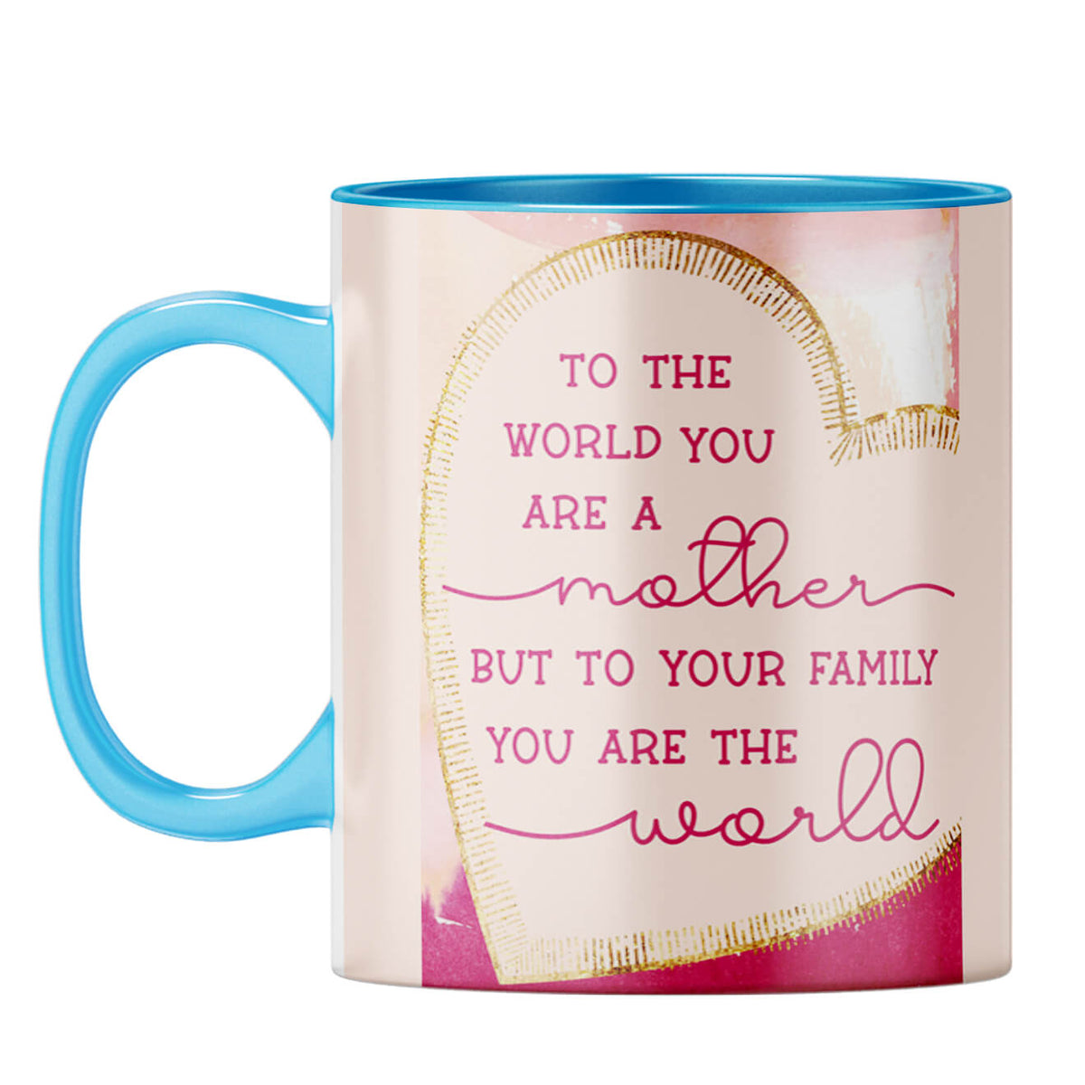 Gift For Mom On MotherS Day Coffee Mug Light Blue