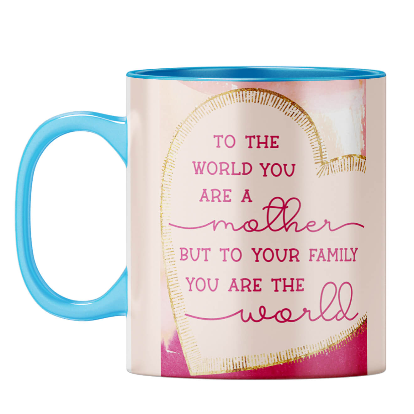 Gift For Mom On MotherS Day Coffee Mug Light Blue