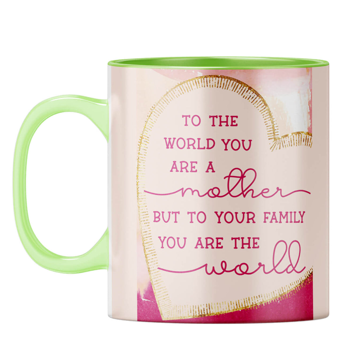 Gift For Mom On MotherS Day Coffee Mug Light Green