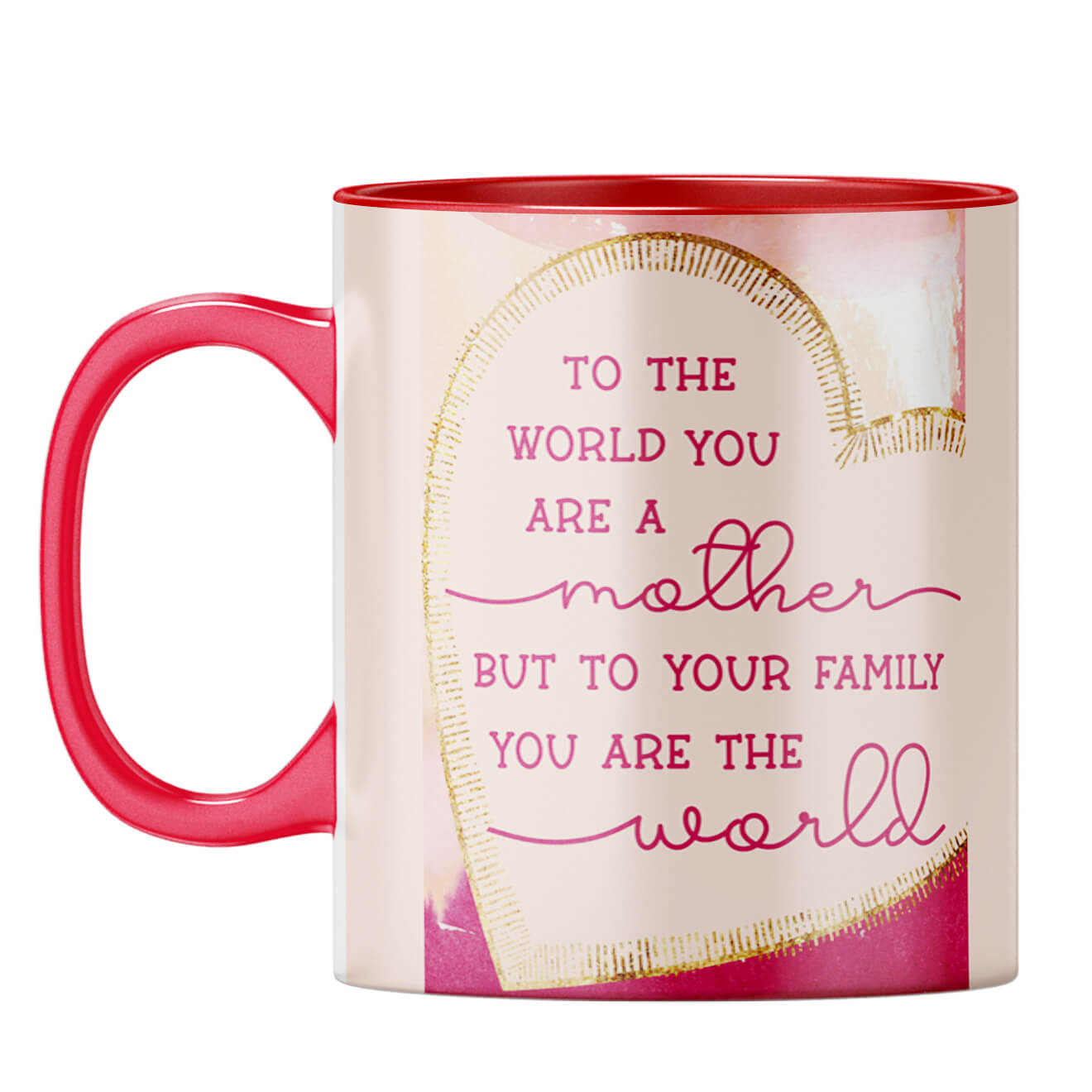 Gift For Mom On MotherS Day Coffee Mug Red