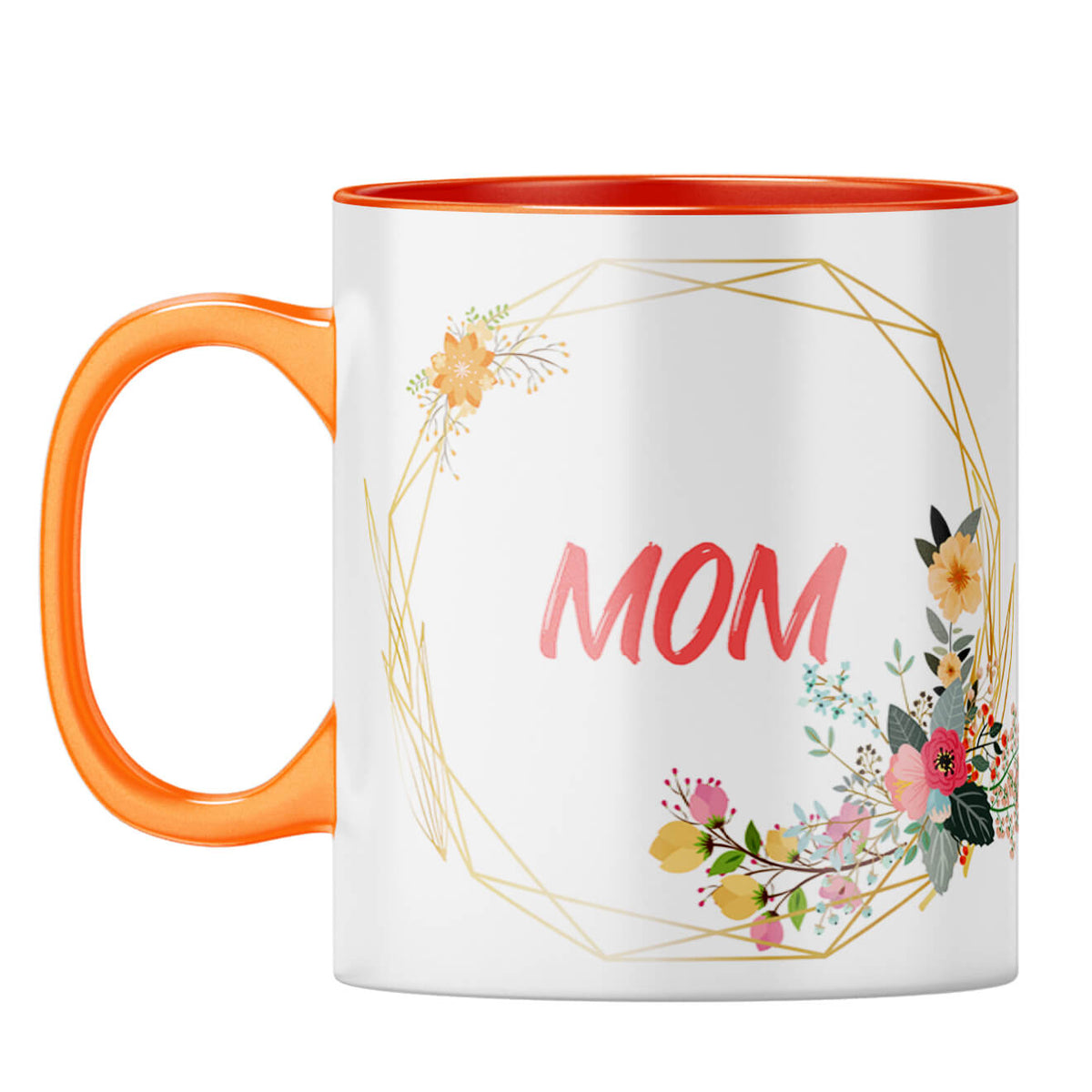 Gift for Multitasking Moms Coffee Mug Orange
