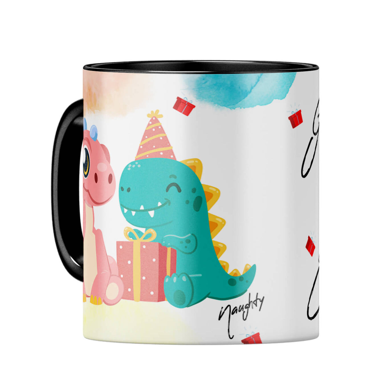 Gift for Sister Brother Coffee Mug Black