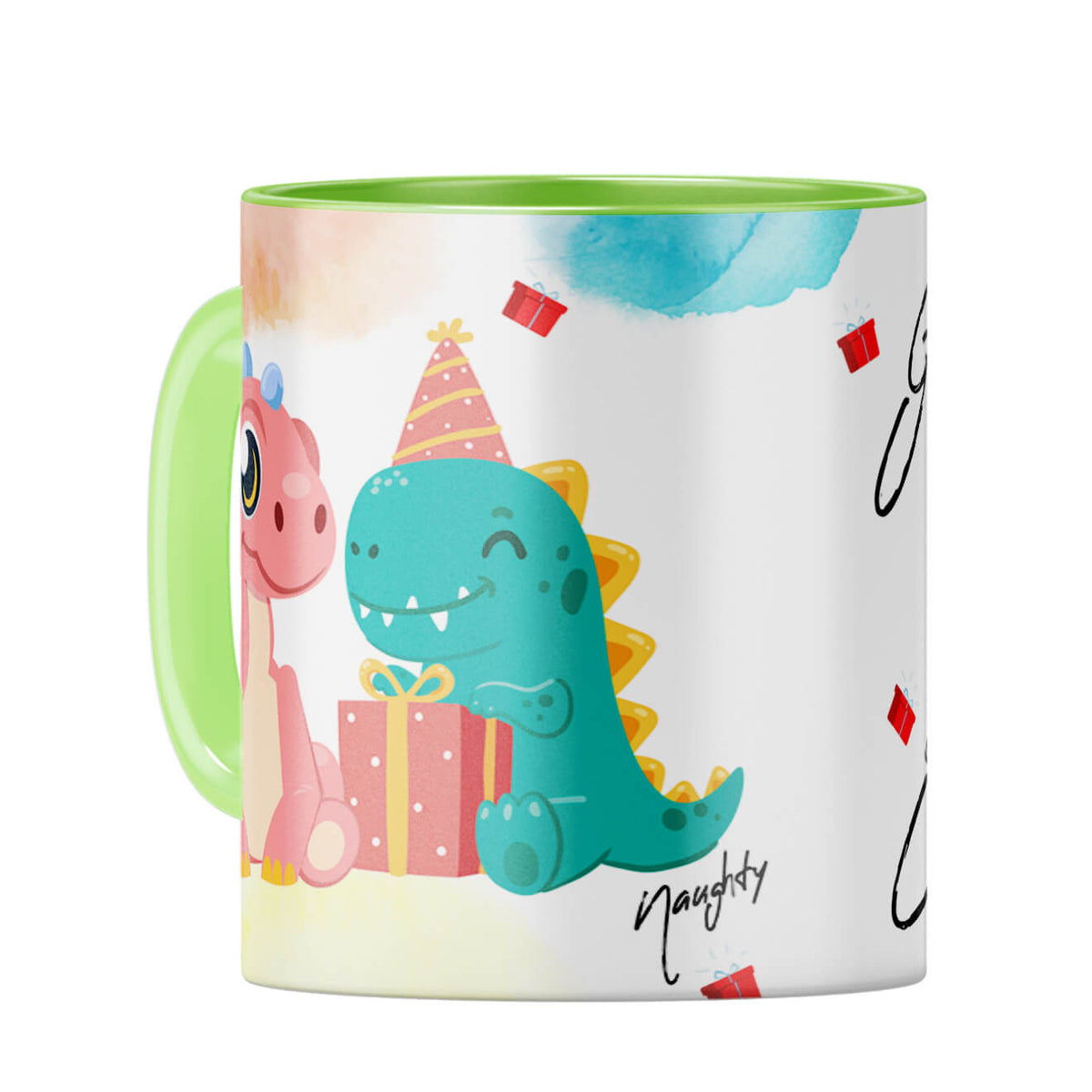 Gift for Sister Brother Coffee Mug Light Green
