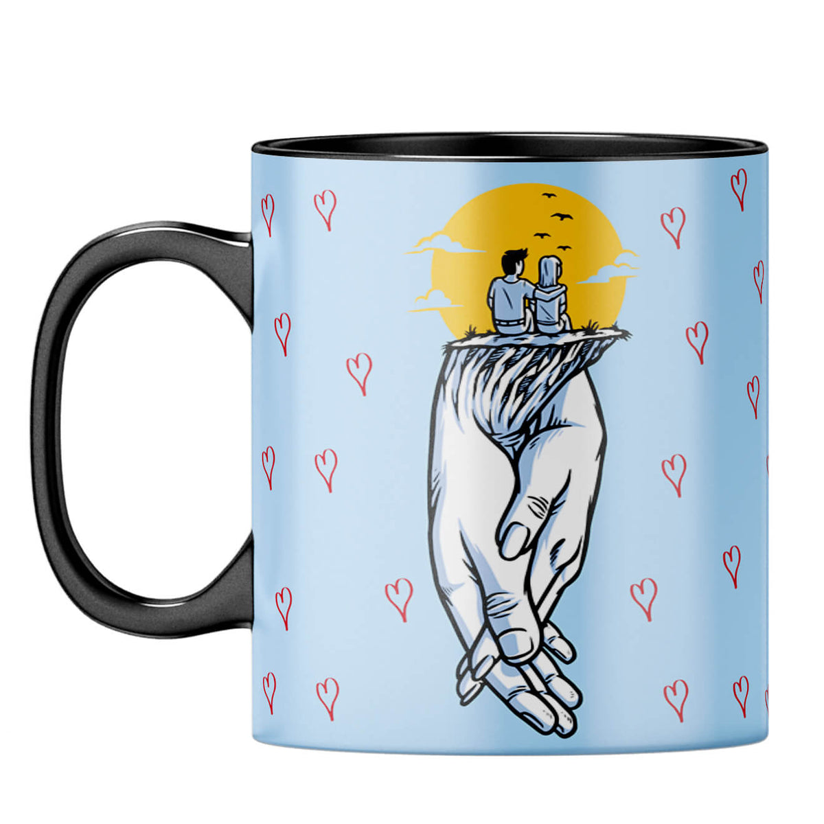 Gift for Soul Mates Coffee Mug Black