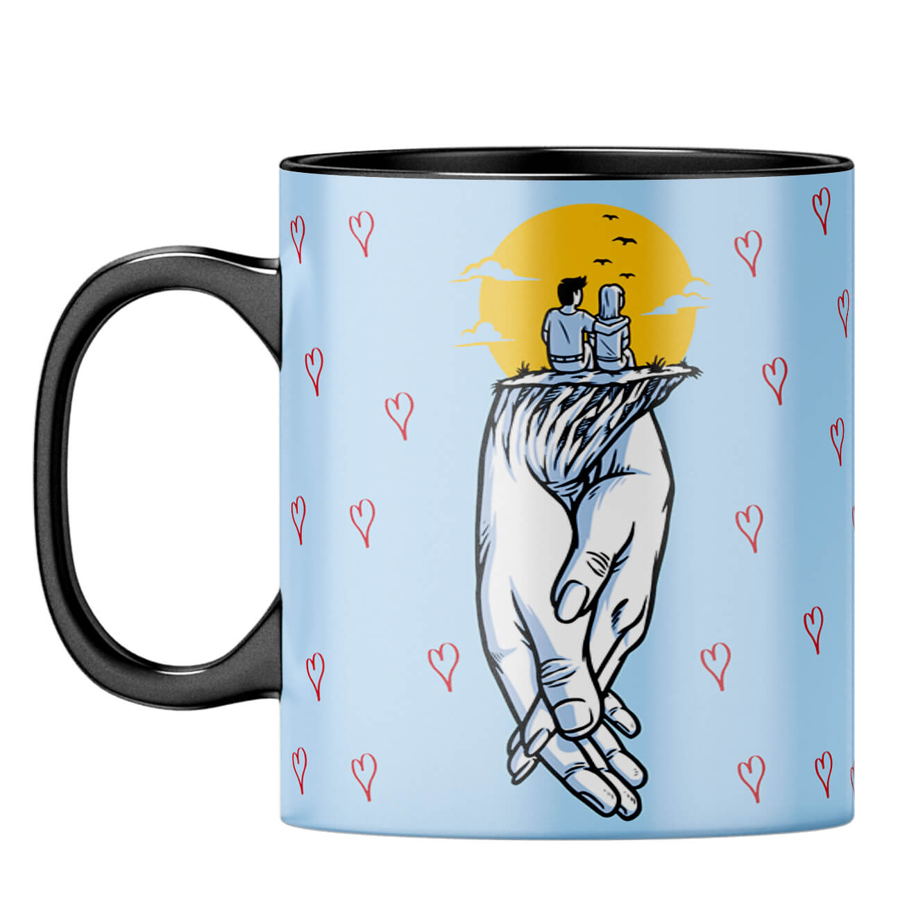 Gift for Soul Mates Coffee Mug Black