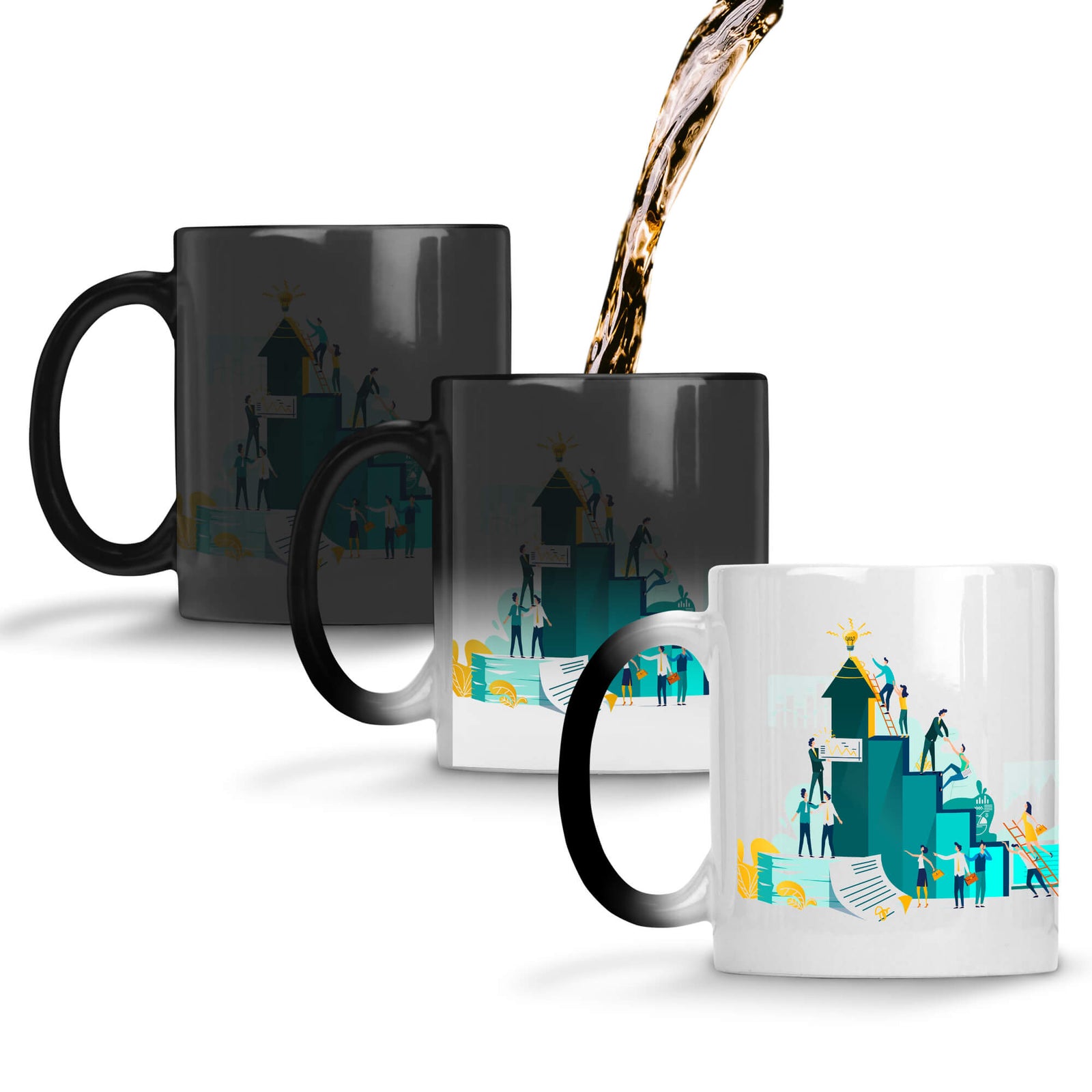 Gift for Team Colleagues Coffee Mug Magic