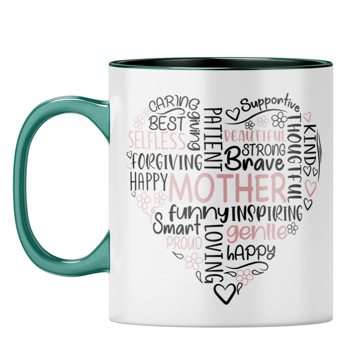 Gifts For Mom Coffee Mug Dark Green